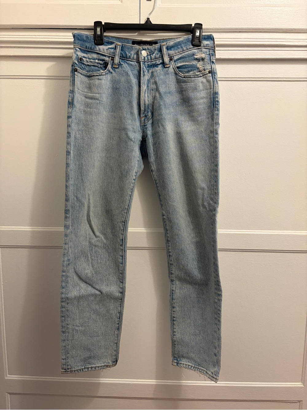 Abercrombie & Fitch Light Blue 90's Straight Jeans